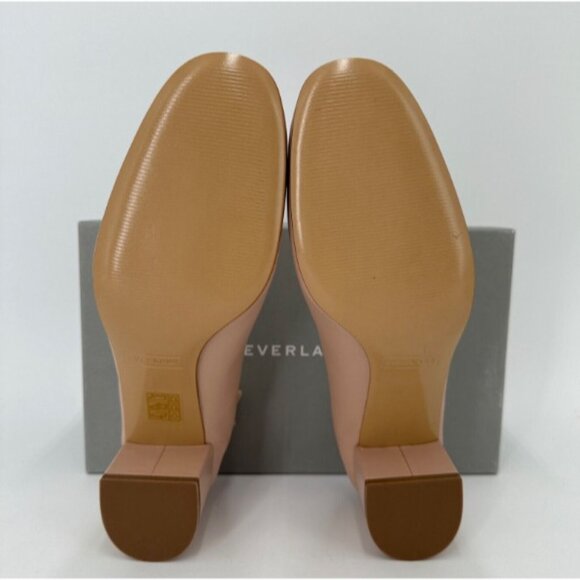 Everlane The Italian Leather Day Heel in Pale Pink sz 5 Women\'s Elastic Back main image 0